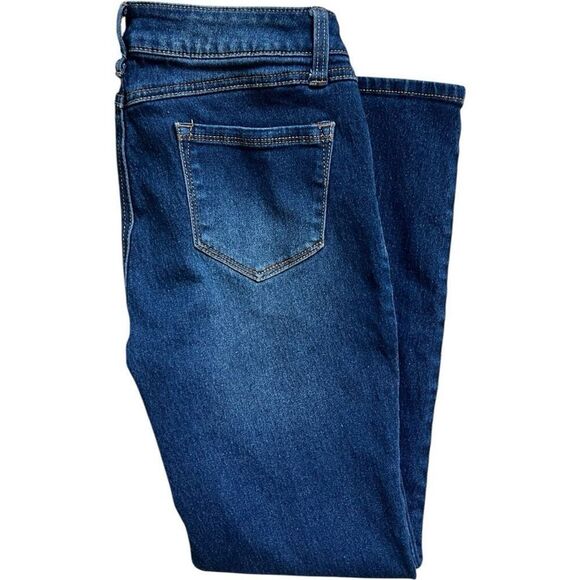 Womens H3 Denim Dark Rinse Distressed High Waisted Skinny Jeans - Sz 6 - Picture 3 of 3